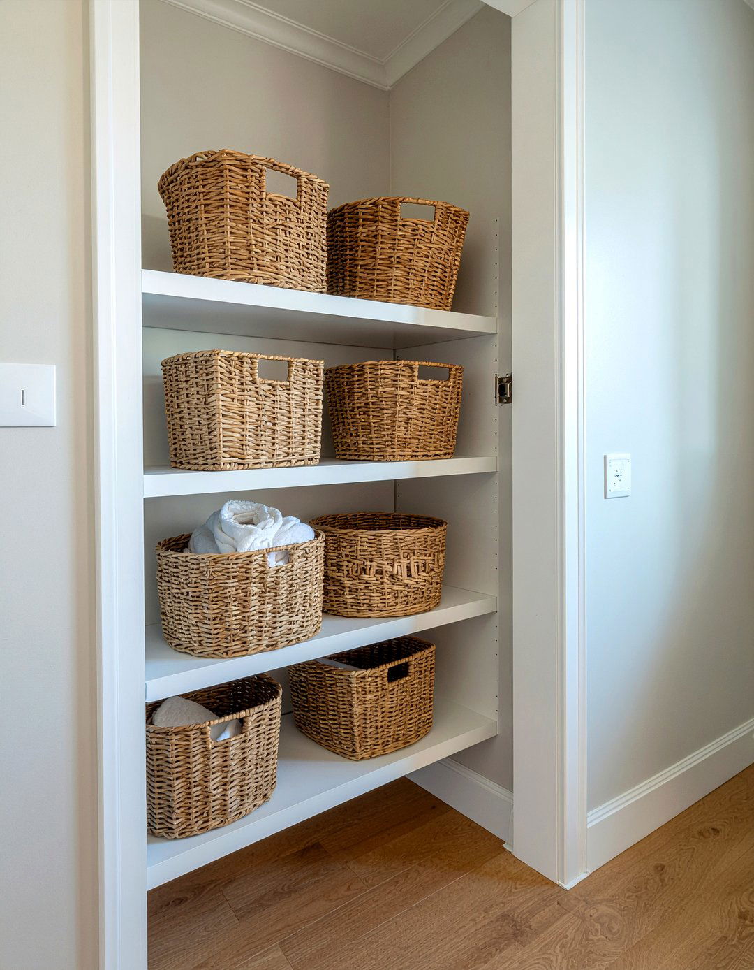 Above Door Storage - 30 bathroom shelf ideas