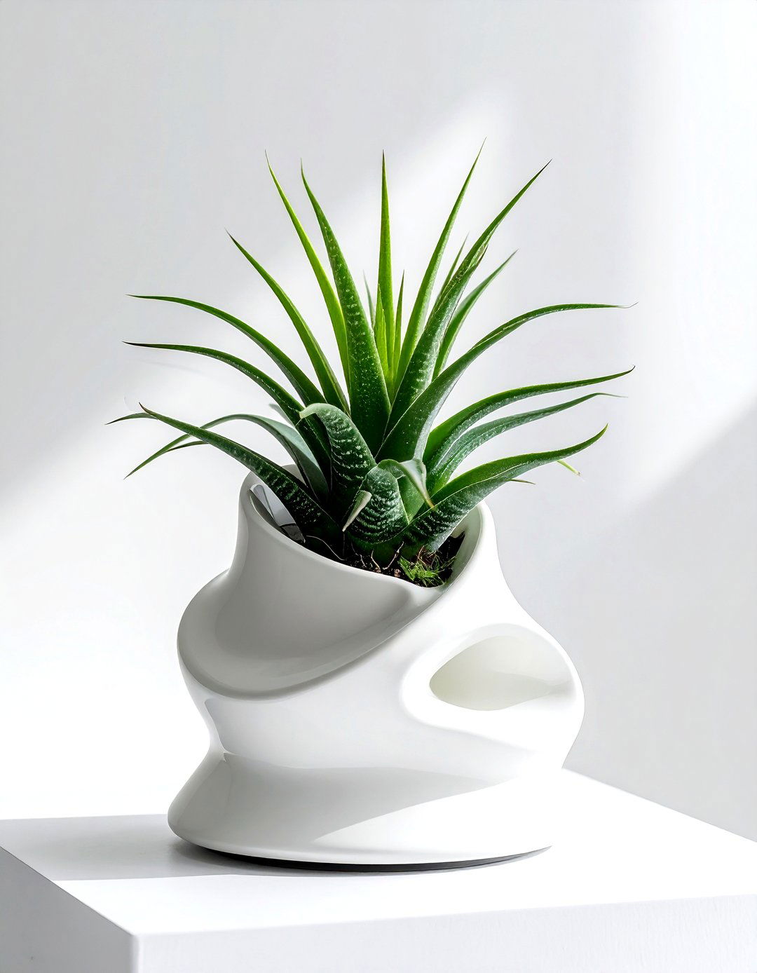 Abstract Art Planter - 30 ceramic planter ideas