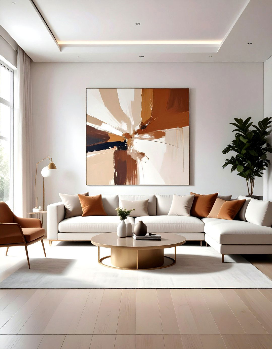 Abstract Canvas Art - 30 decor wishlist ideas