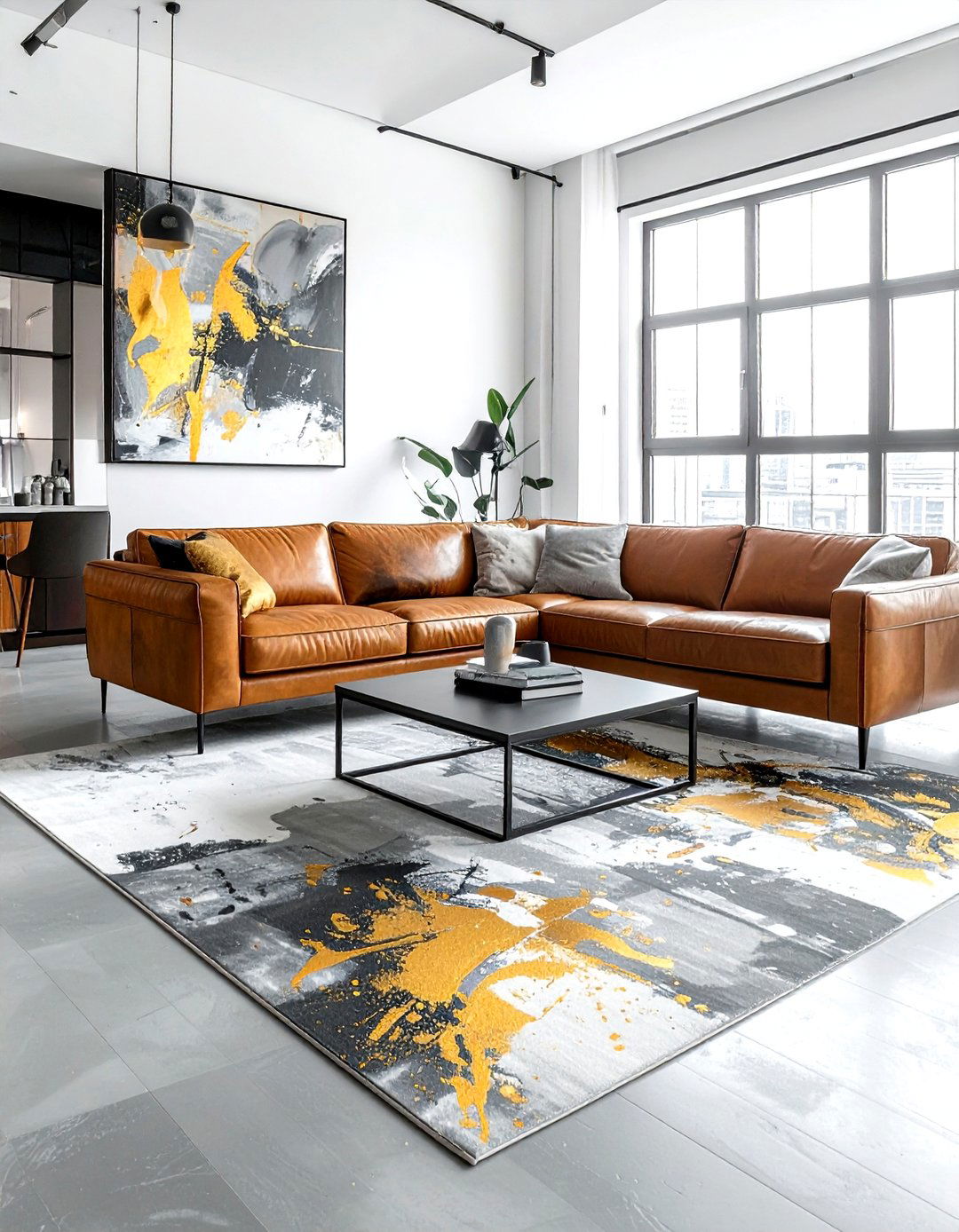 Abstract Modern Rug - 30 area rug ideas