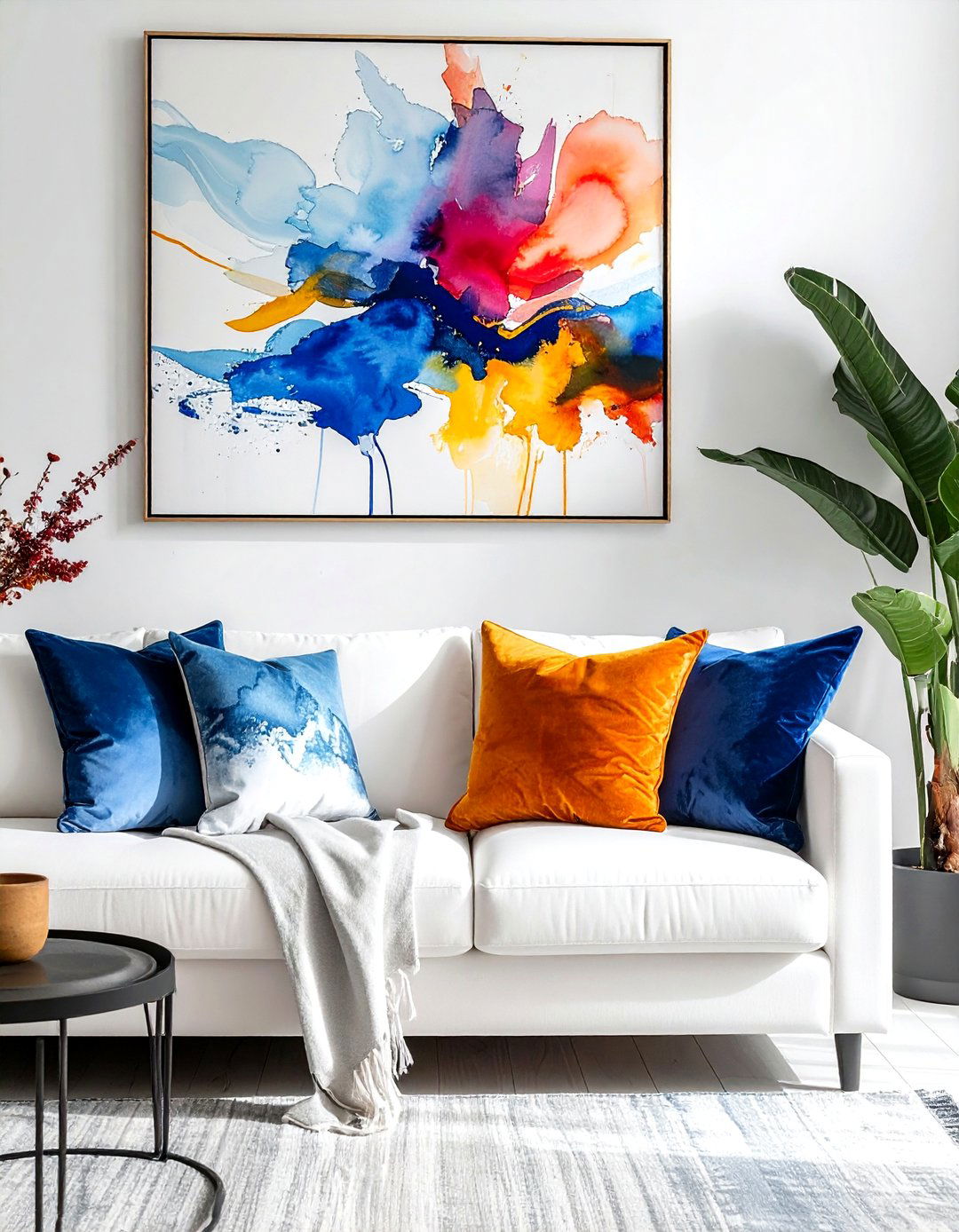 Abstract Throw Pillow - 30 throw pillow ideas