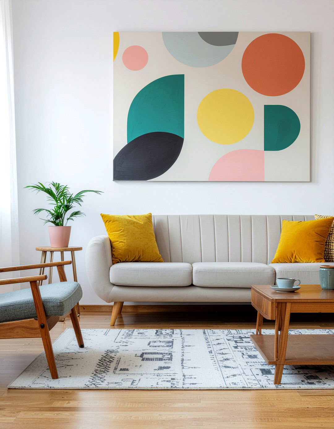 Abstract Wallpaper - 30 living room accent wall wallpapers