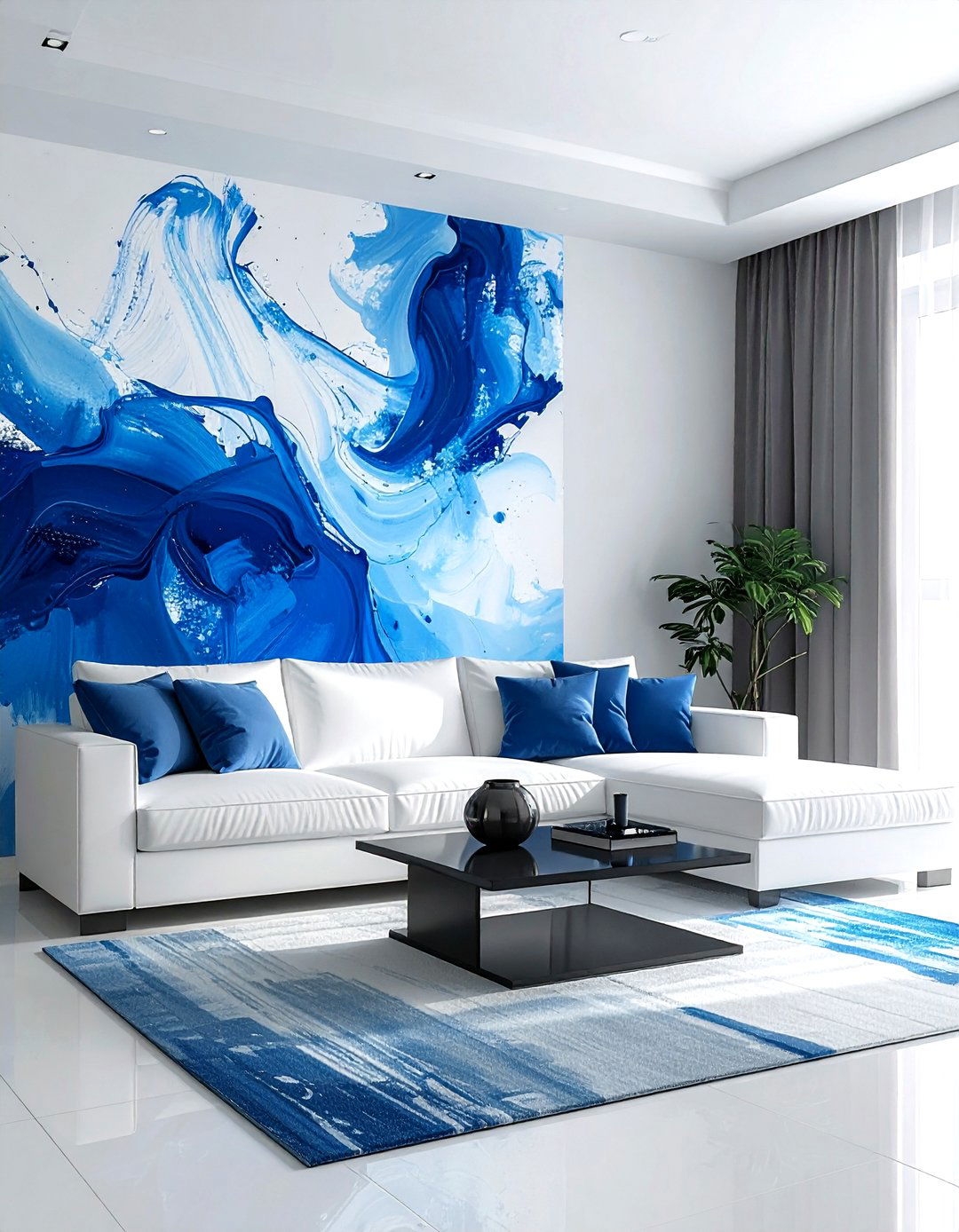 Abstract Wallpaper - 30 living room peel and stick wallpapers