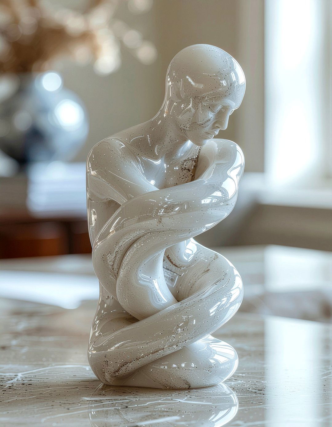 Abstract human sculpture - 30 figurine ideas