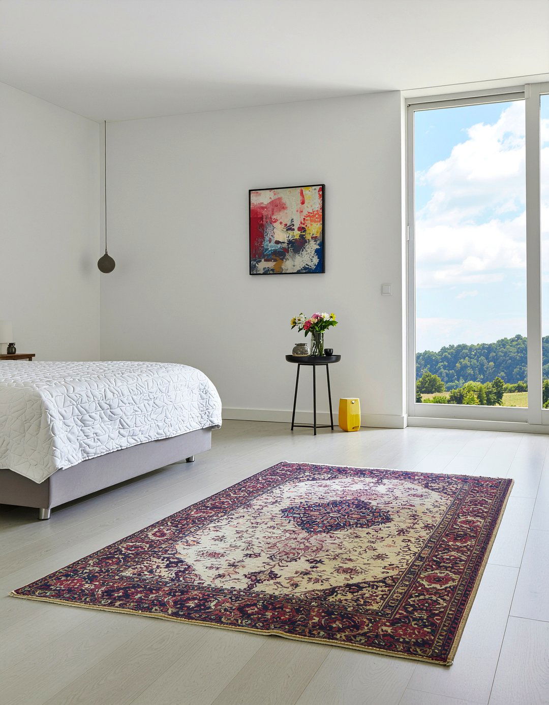 Abstract rug - 30 bedroom rugs