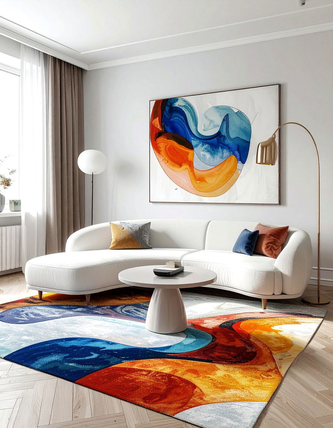 Abstract rug - 30 rug ideas