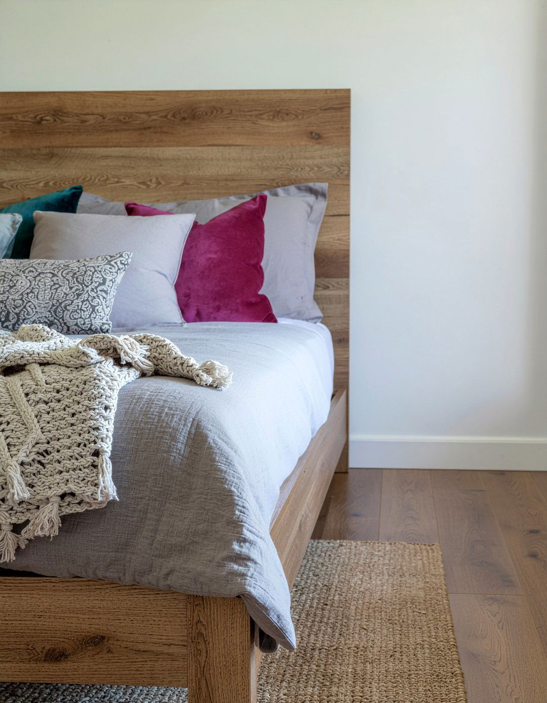 Accent Pillows - 30 inexpensive bedroom ideas