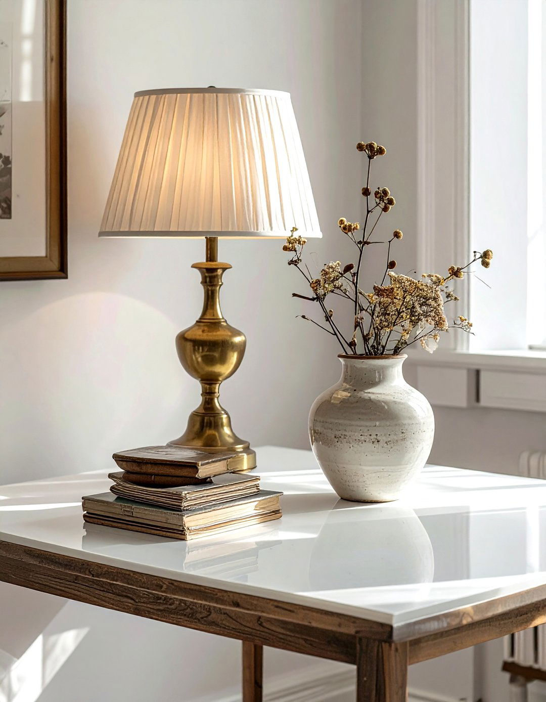 Accent Table - 30 tabletop vignette ideas