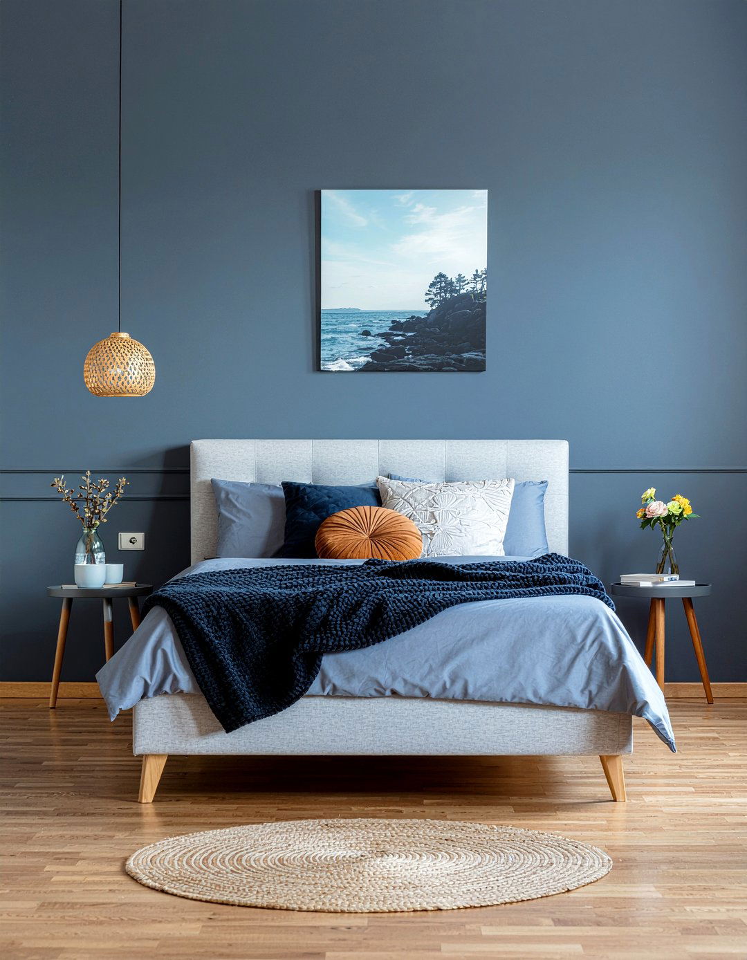 Accent Wall - 30 quick bedroom ideas