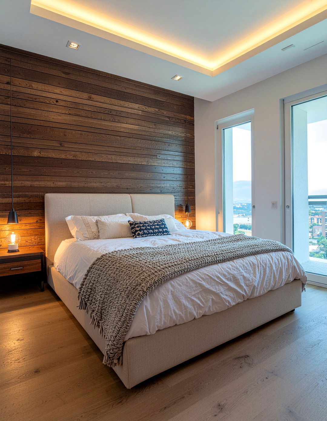 Accent Wall - 30 bedroom remodel ideas