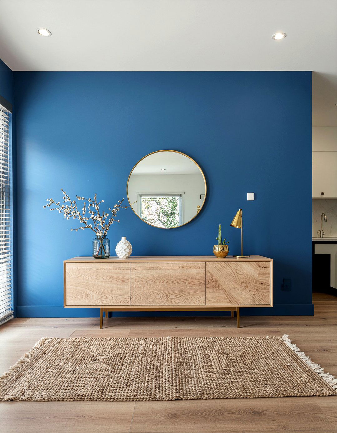 Accent Wall - 30 family friendly living room ideas