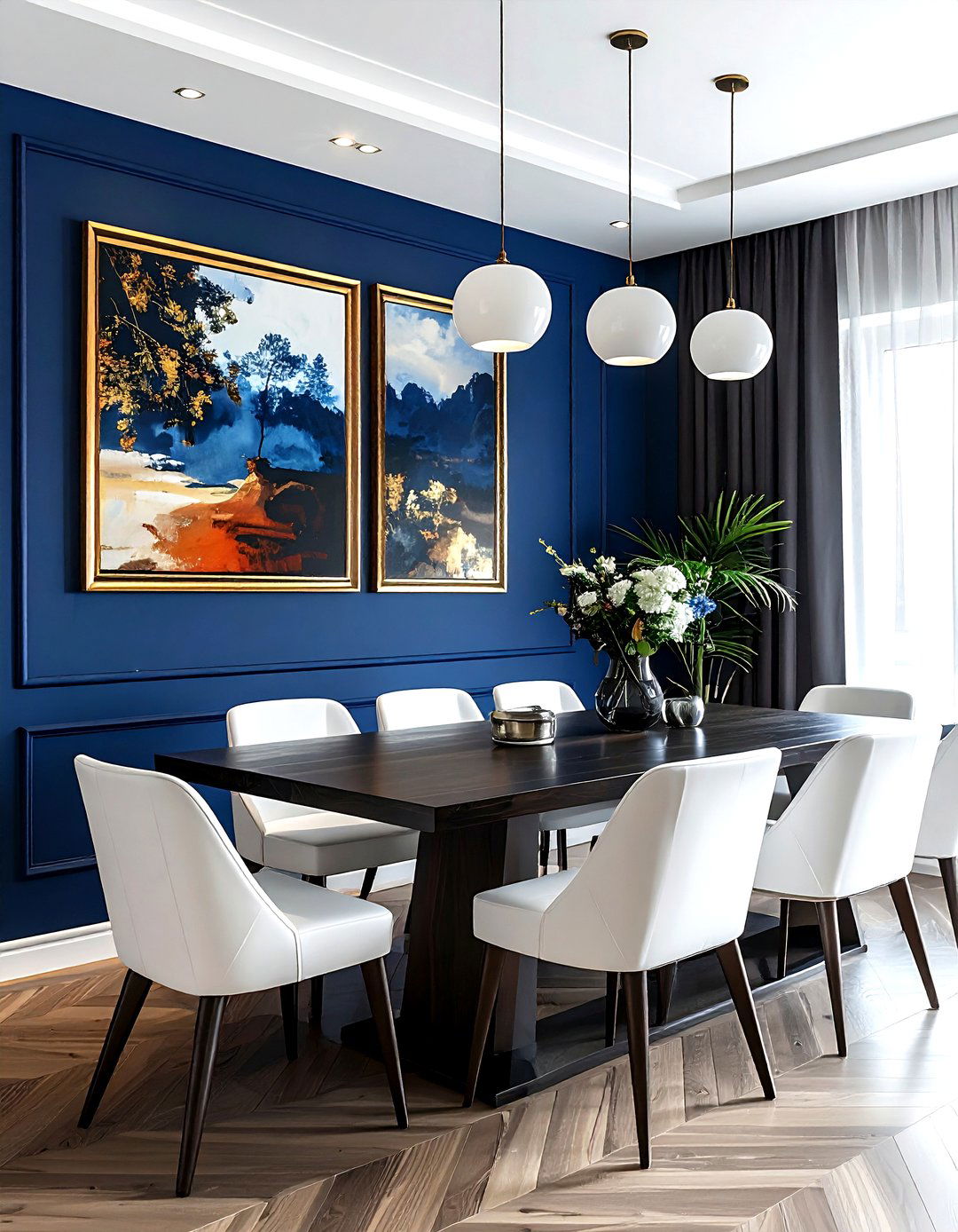 Accent Wall Dining Room - 30 Indian dining room ideas