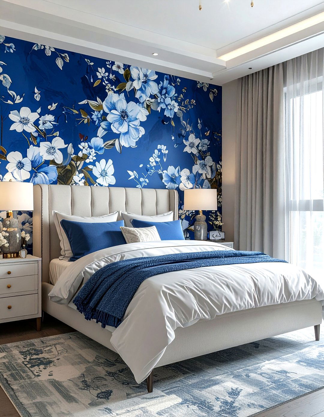 Accent Wall Wallpaper - 30 home decorating ideas