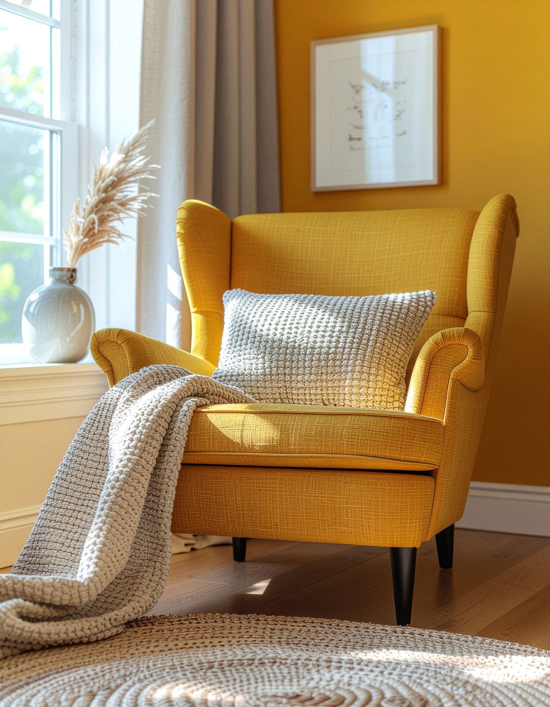 Accent chair for bedroom - 30 renter bedroom ideas