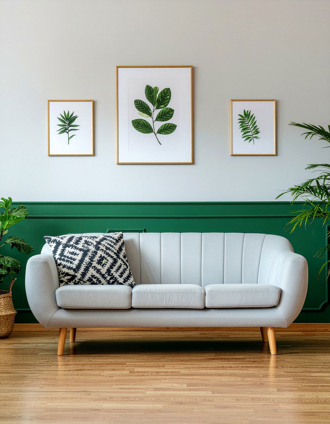 Accent wall - 30 small living room ideas