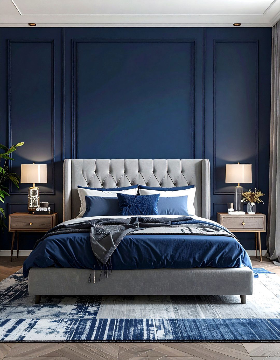 Accent wall paint - 30 Real Simple decor ideas