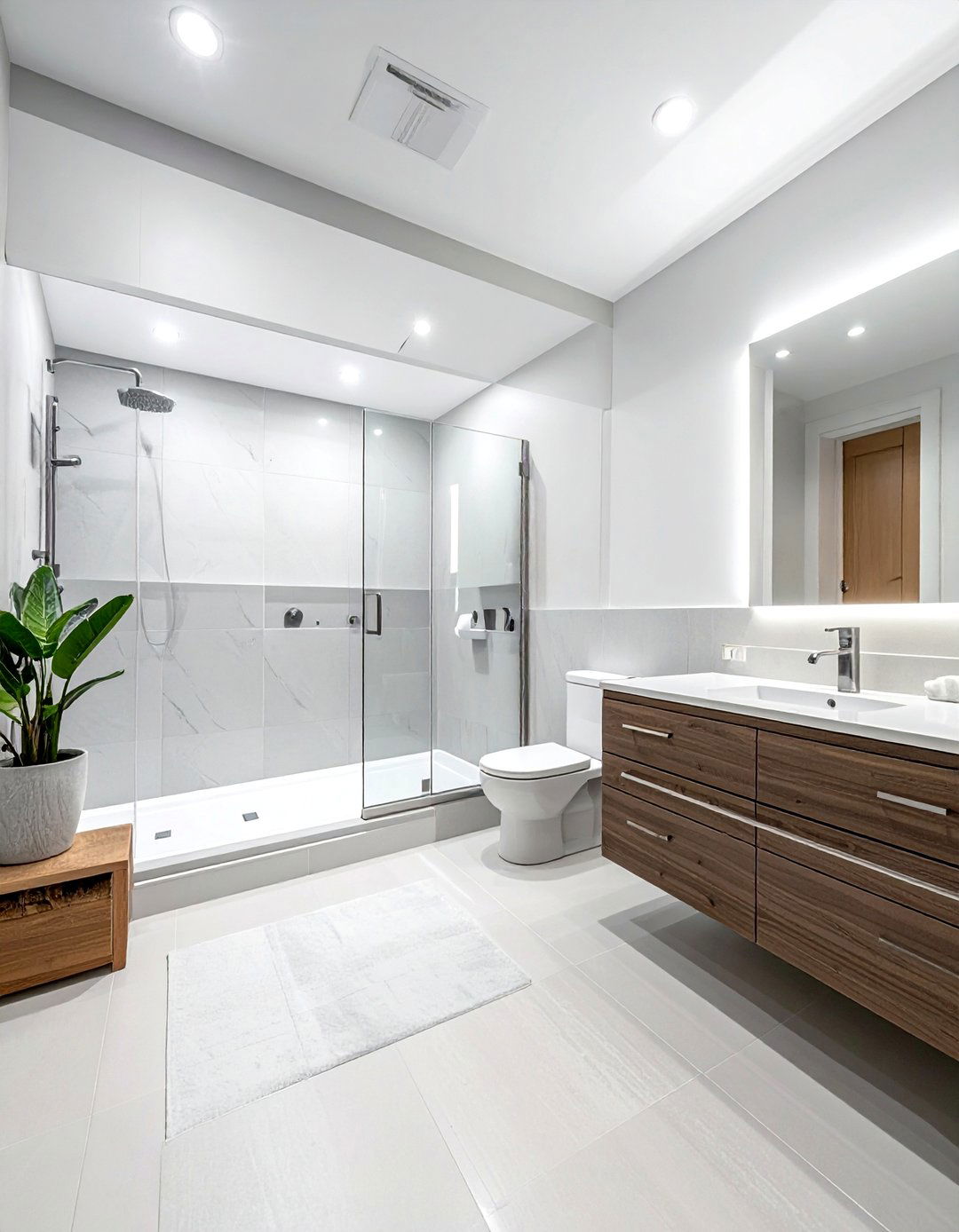 Accessible Bathroom - 30 bedroom to bathroom conversion ideas