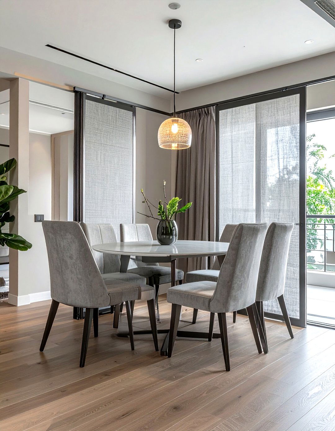 Accordion Folding Doors - 30 dining room door ideas