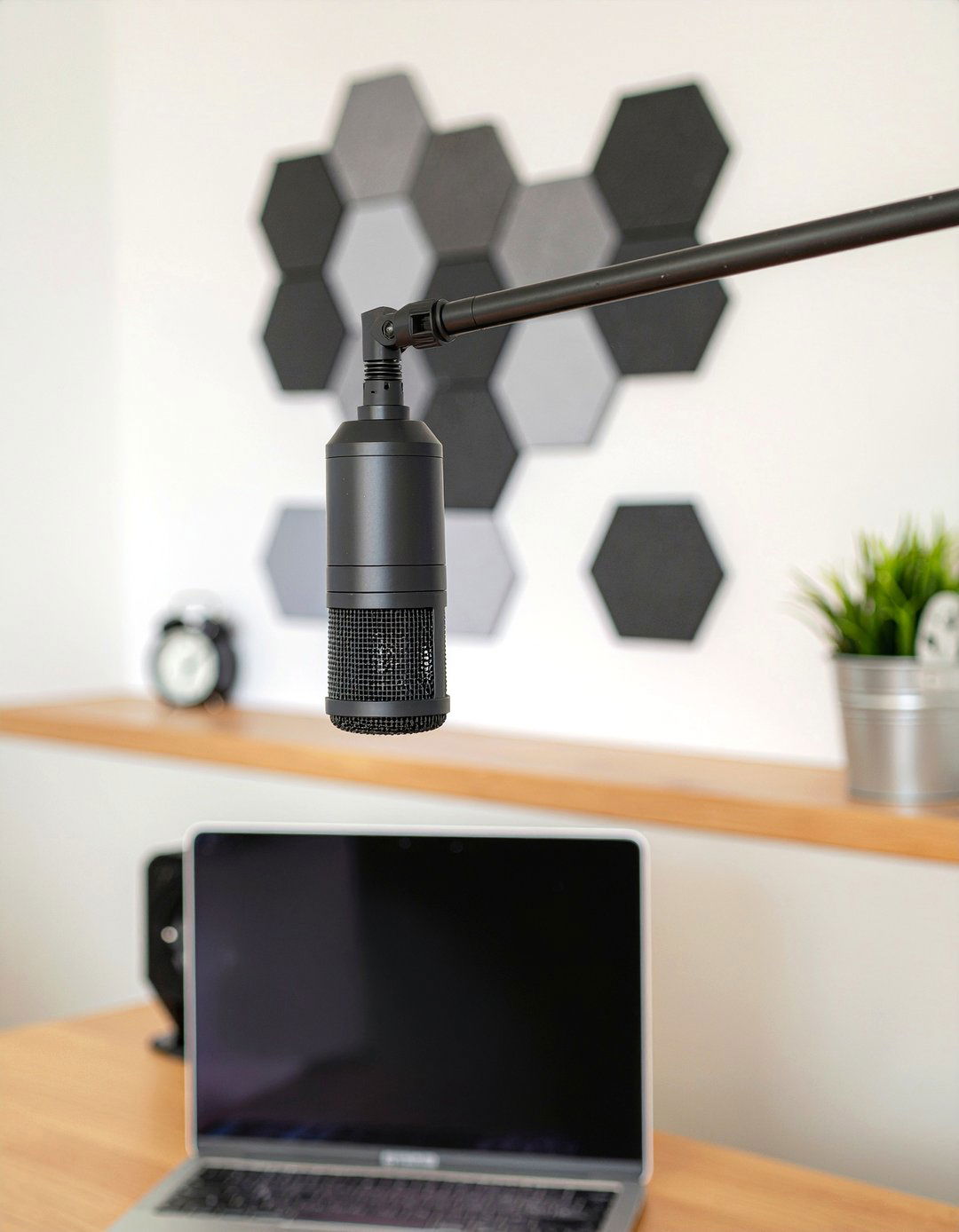 Acoustic Foam Panel - 30 streaming setup bedroom ideas