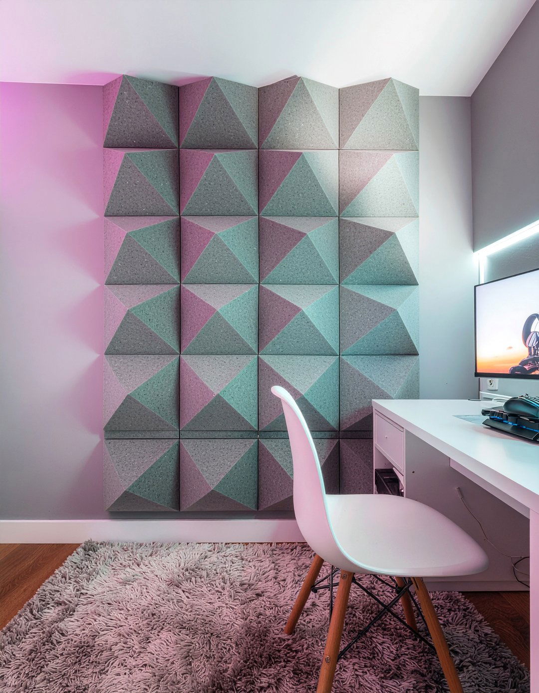 Acoustic Foam - 30 bedroom soundproofing ideas