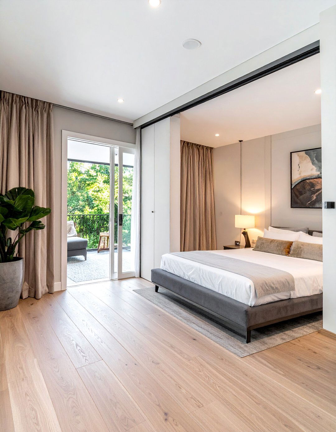 Acoustic rated pocket door - 30 bathroom pocket door ideas