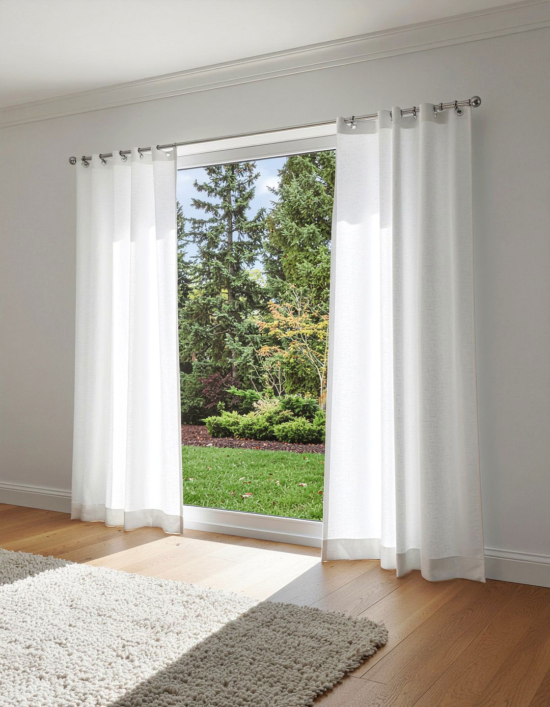 Acrylic Curtain Rod - 30 living room lucite furniture ideas