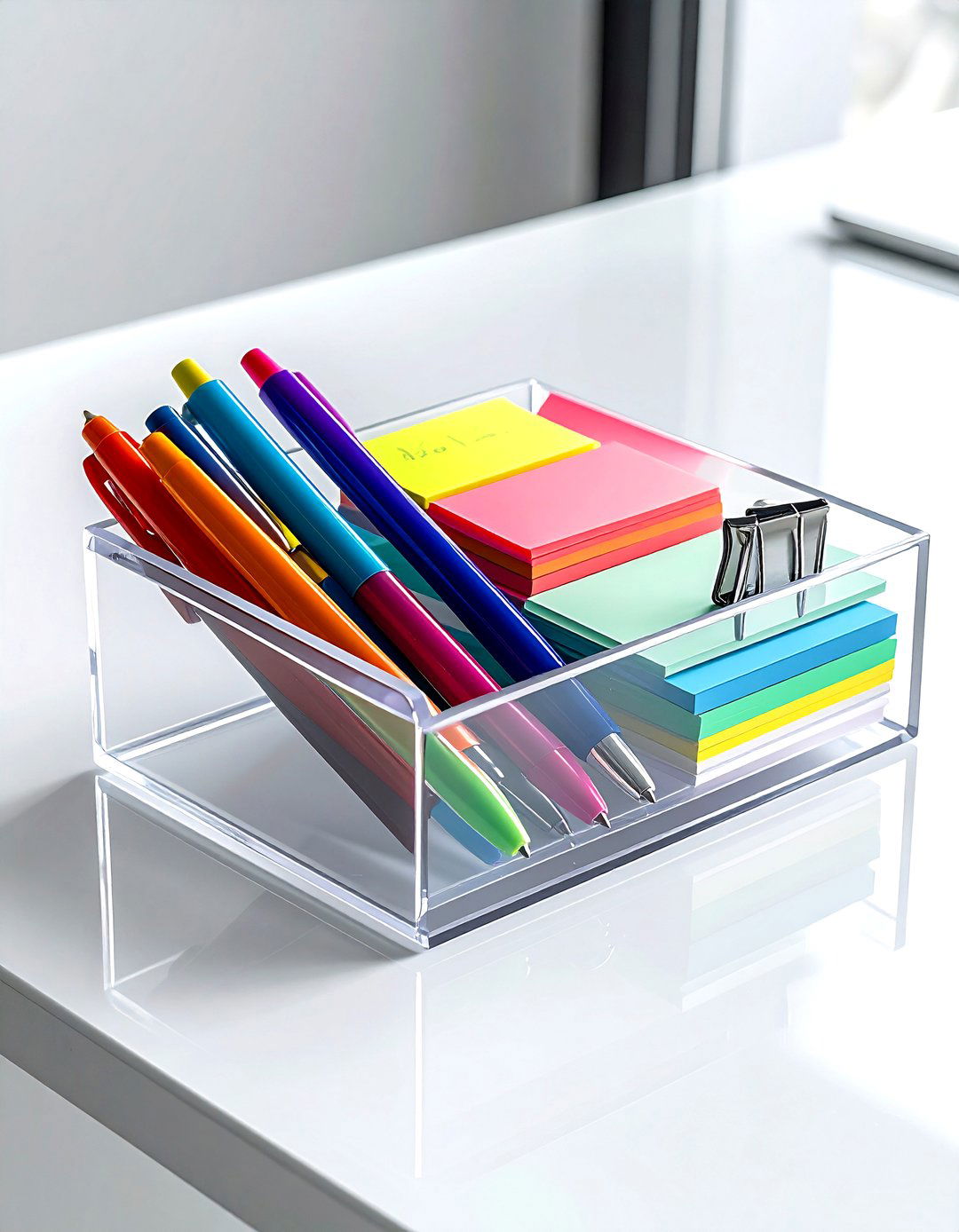 Acrylic Desk Tray - 30 catch-all tray ideas