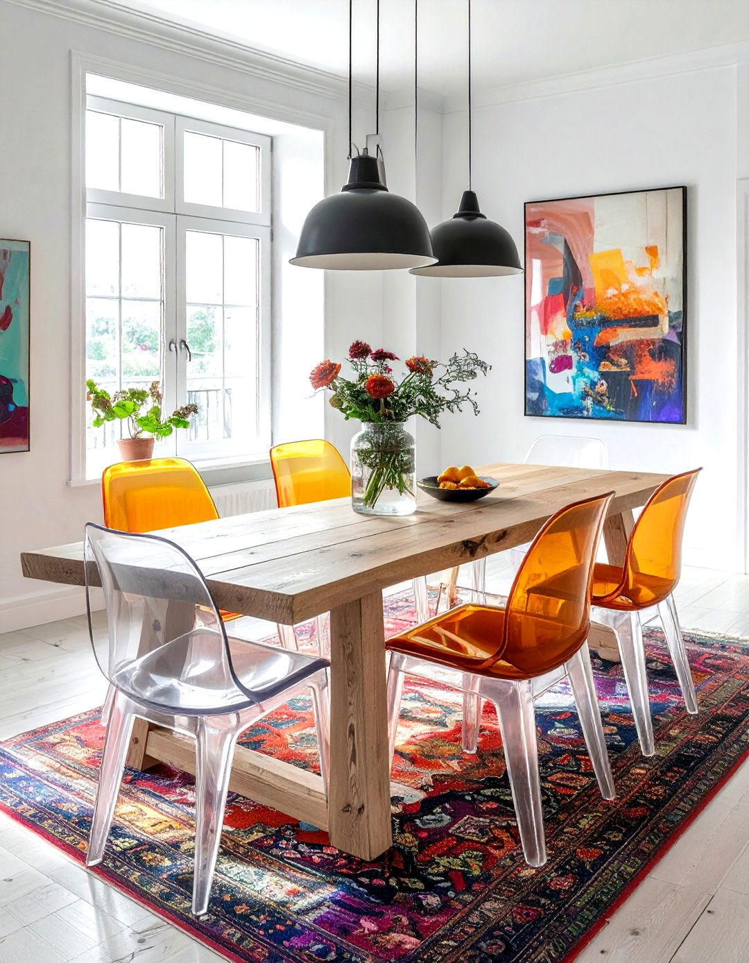 Acrylic Dining Chairs - 30 dining room furniture settings