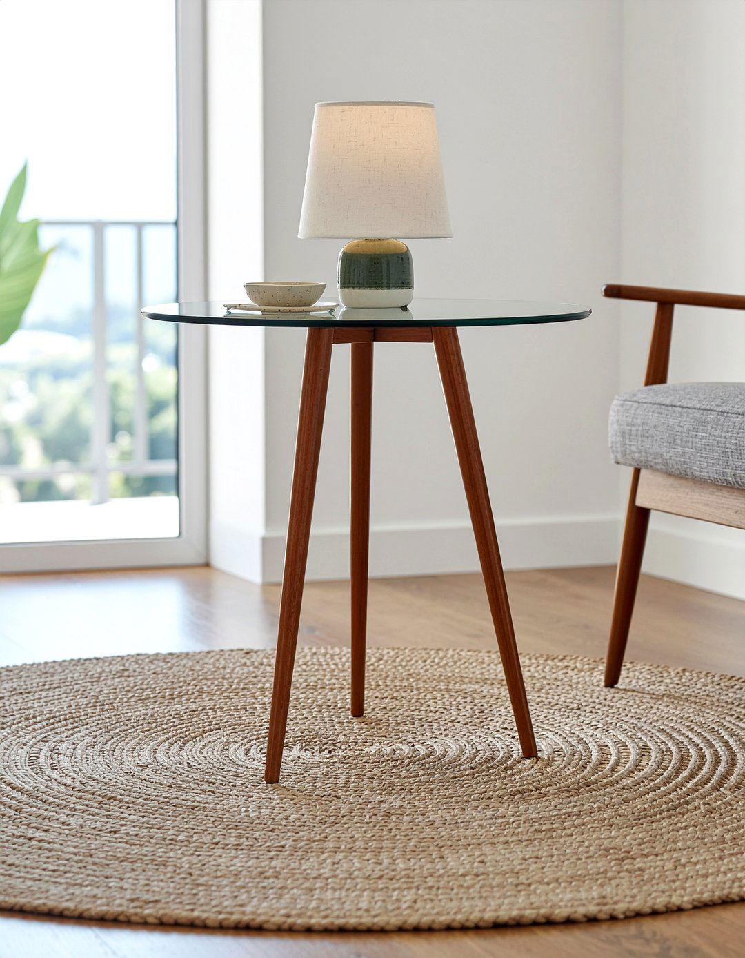 Acrylic End Table - 30 living room acrylic furniture ideas