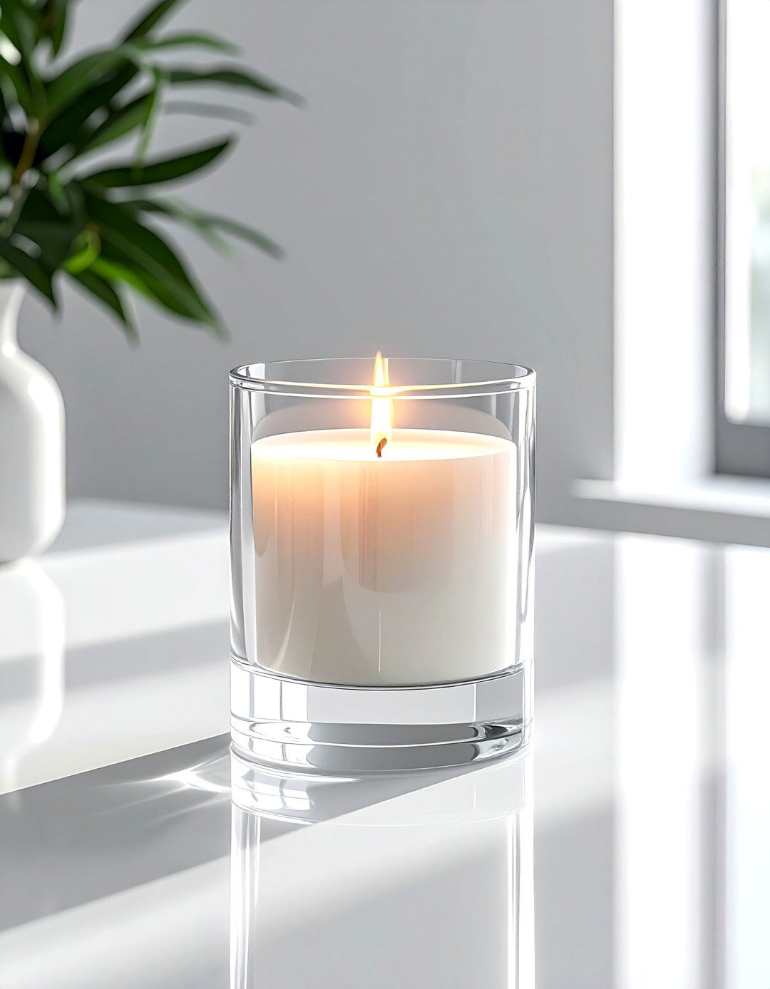Acrylic Pillar Block - 30 living room candle holders