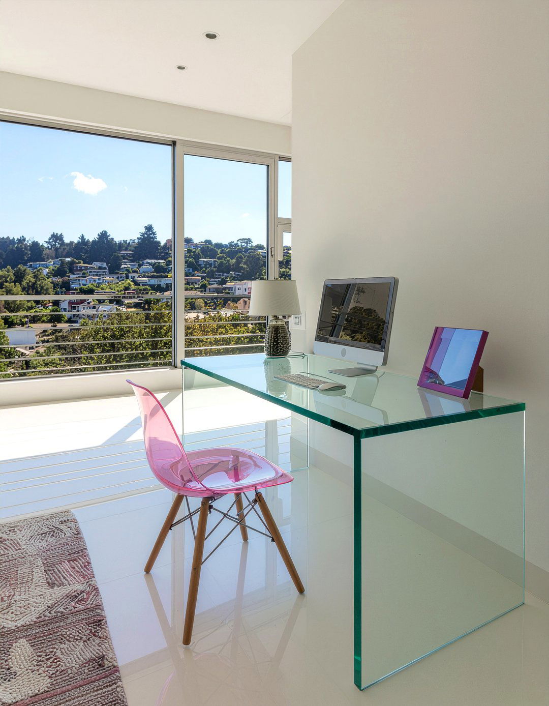 Acrylic Vanity - 30 bedroom modern vanity designs