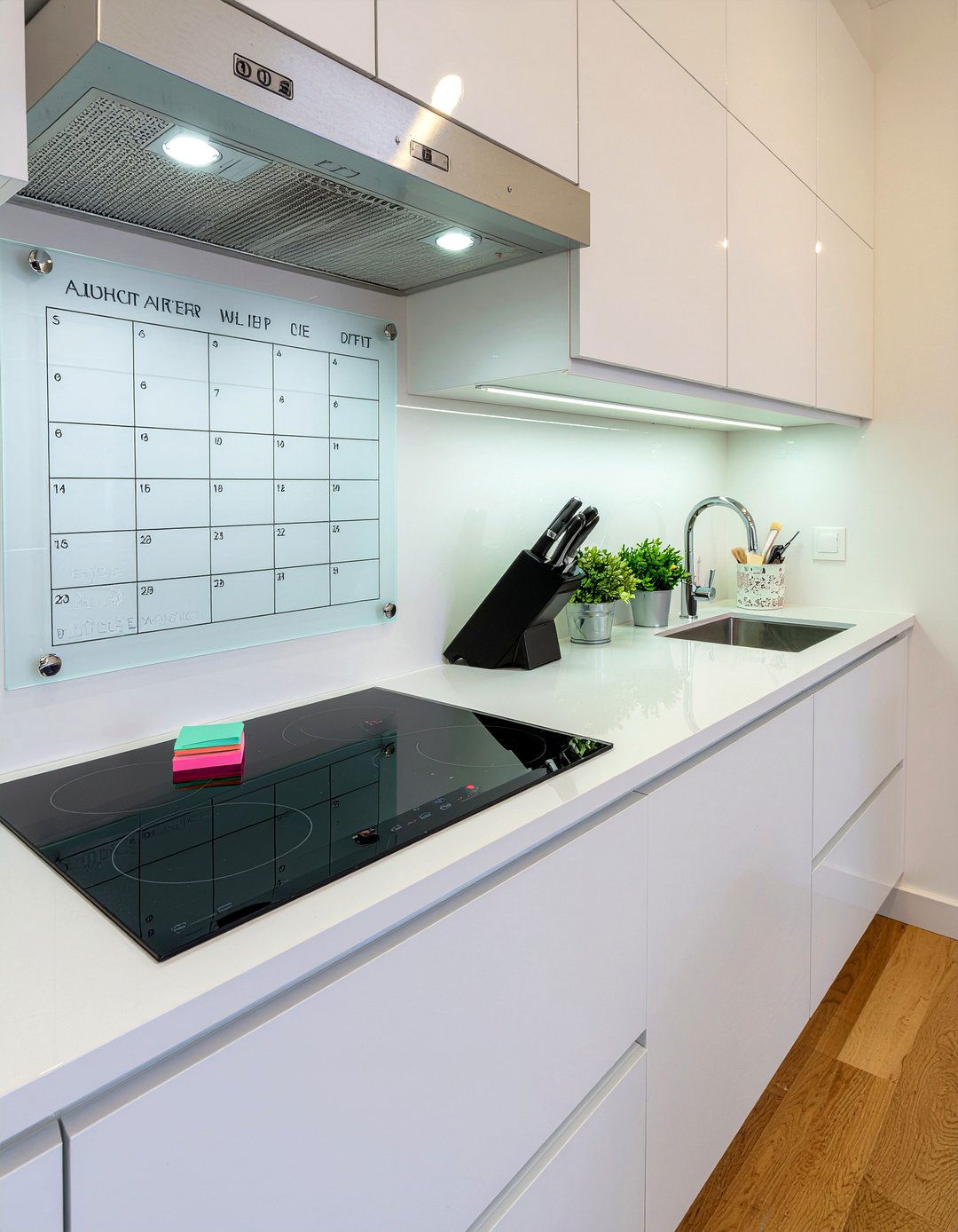 Acrylic Wall Calendar Kitchen - 30 kitchen message center ideas