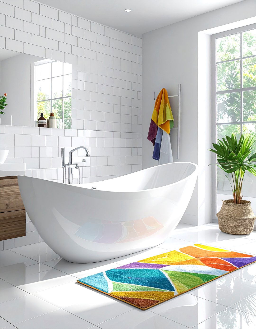 Acrylic bathtub - 30 bathtub ideas