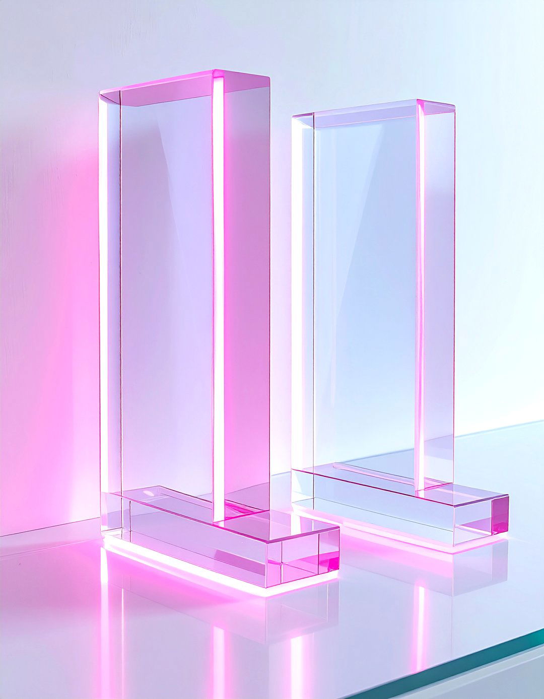 Acrylic bookend - 30 bookend ideas