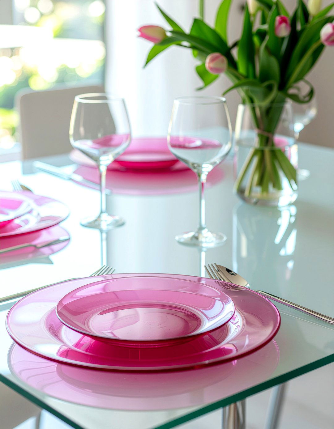 Acrylic charger plates - 30 charger plate dining ideas