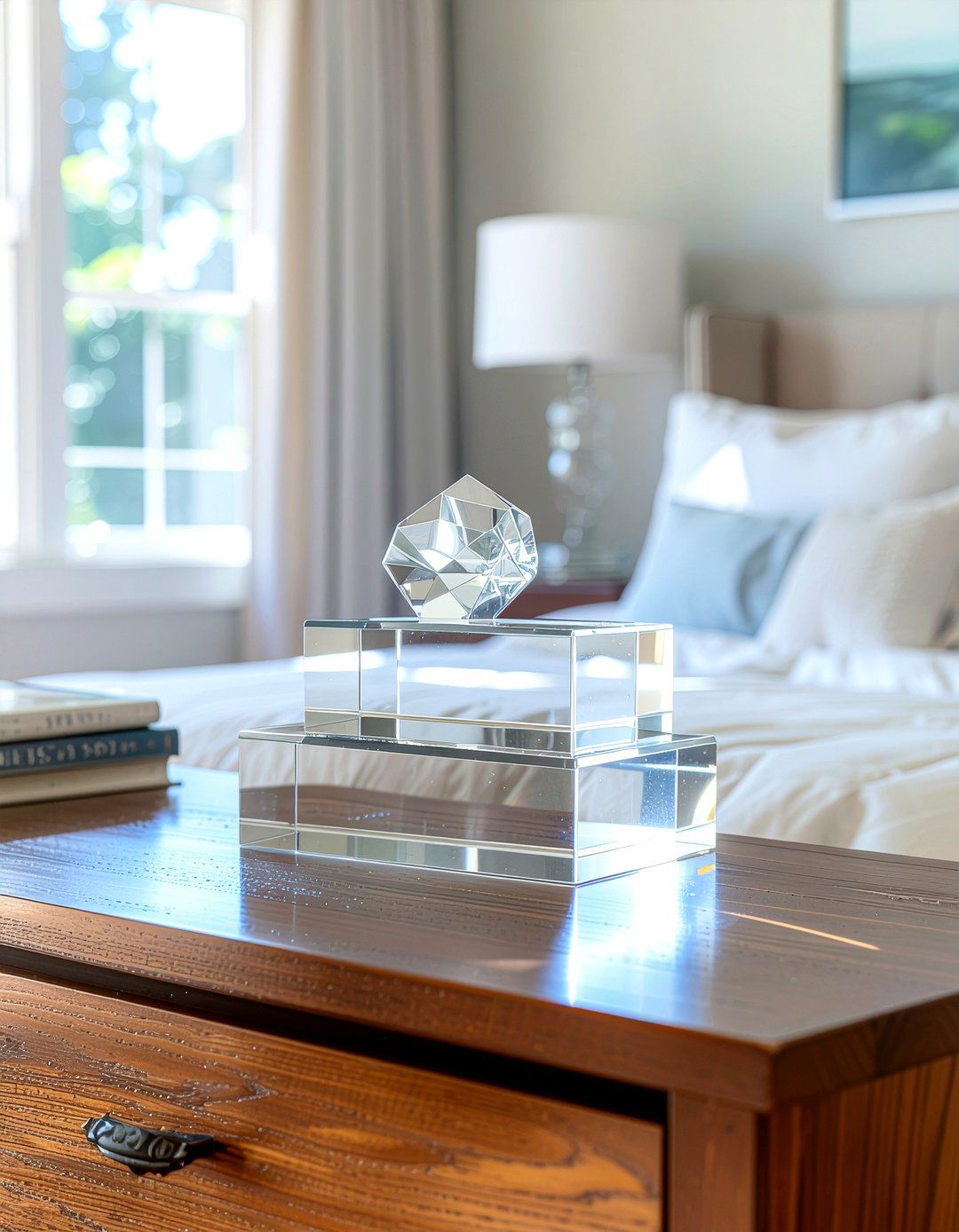 Acrylic trophy stand - 30 bedroom award display ideas