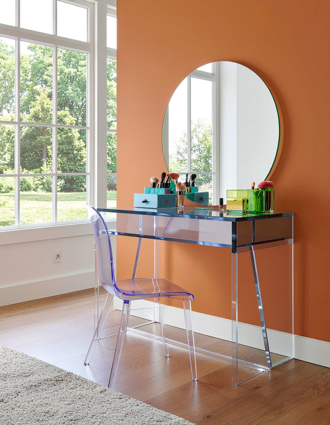 Acrylic vanity - 30 bedroom vanities