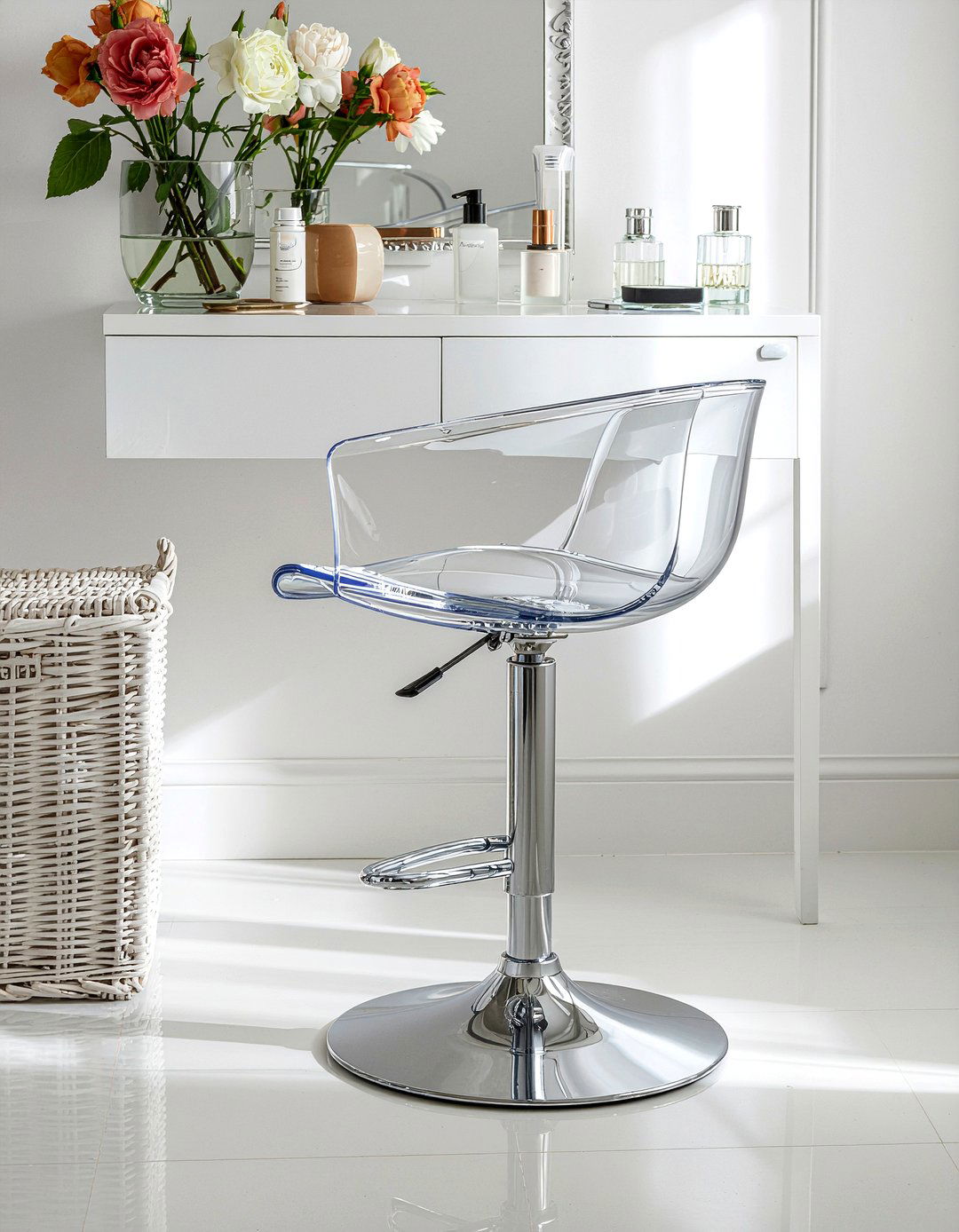 30 Functional Bedroom Stools to Complete Your Room Aesthetic