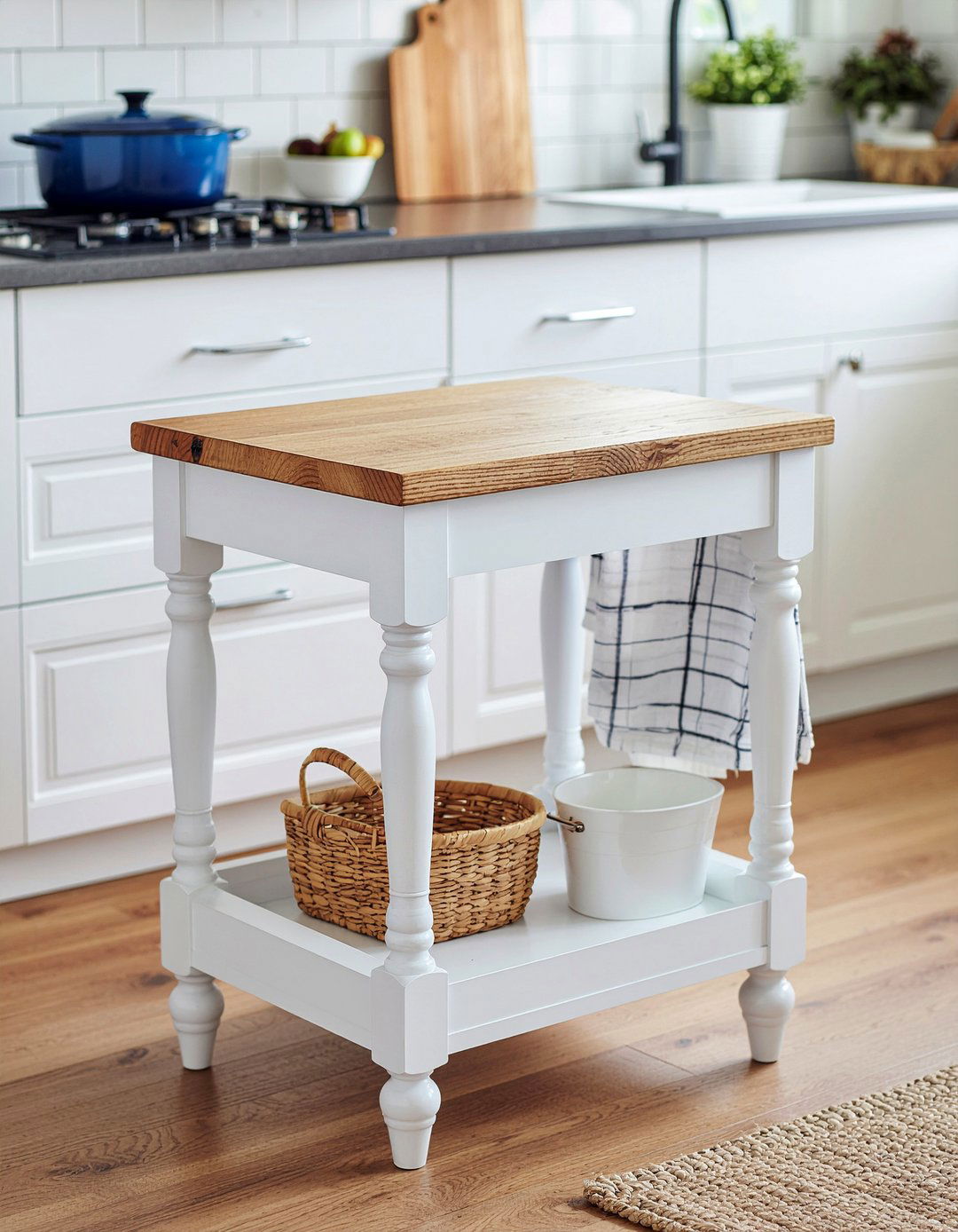 Add Kitchen Island Cart - 30 quick kitchen update ideas