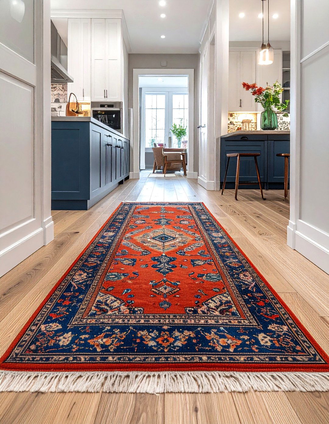 Add Kitchen Rug - 30 weekend kitchen project ideas