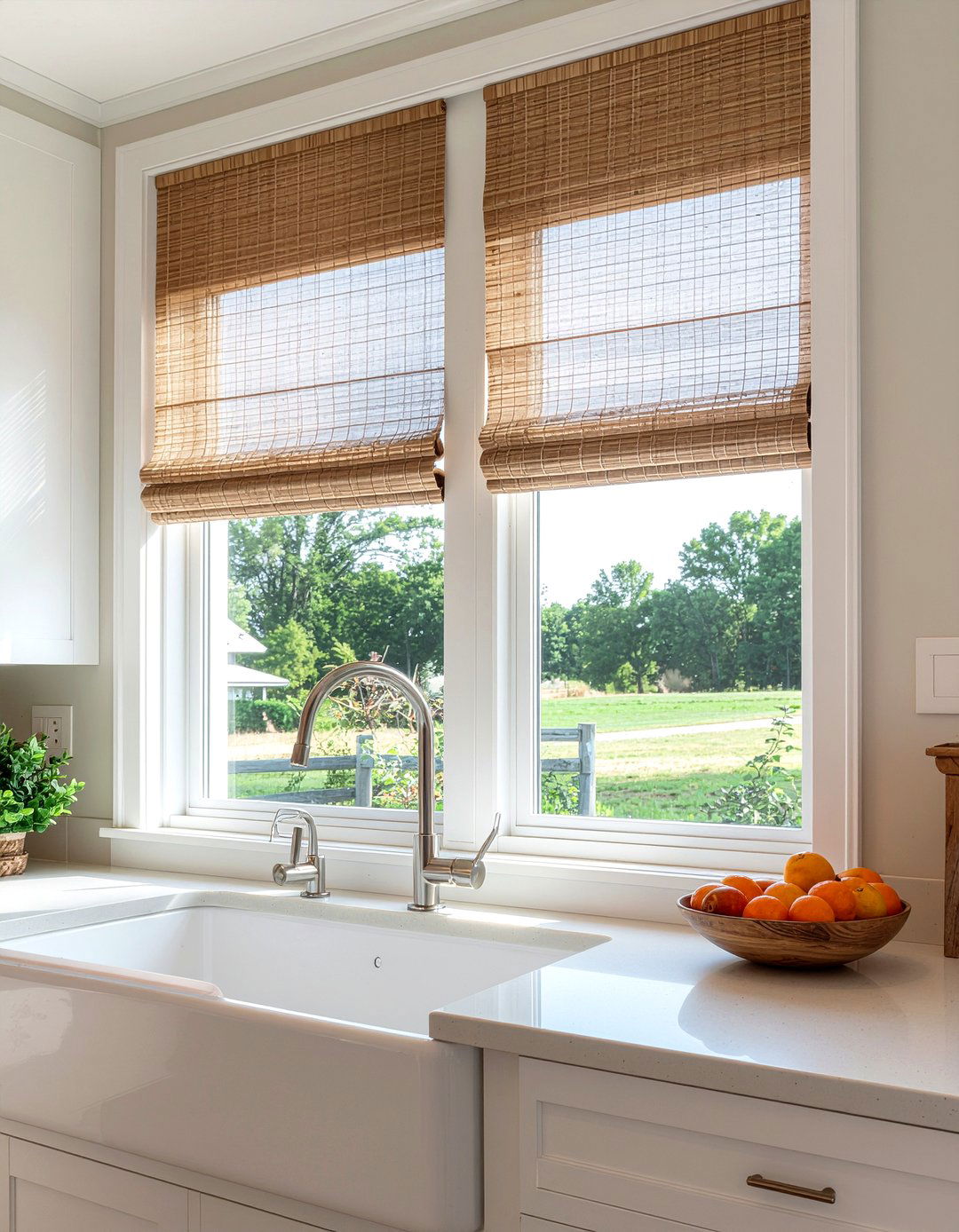 Add Window Treatments - 30 kitchen update ideas