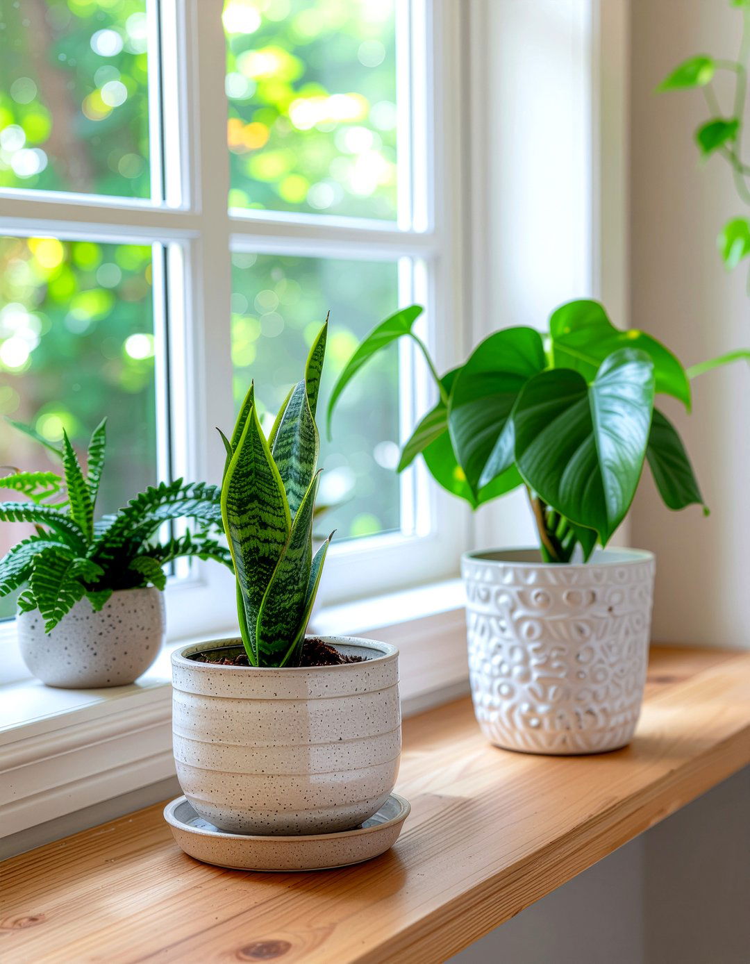 Add indoor plants - 30 low cost bathroom makeover ideas
