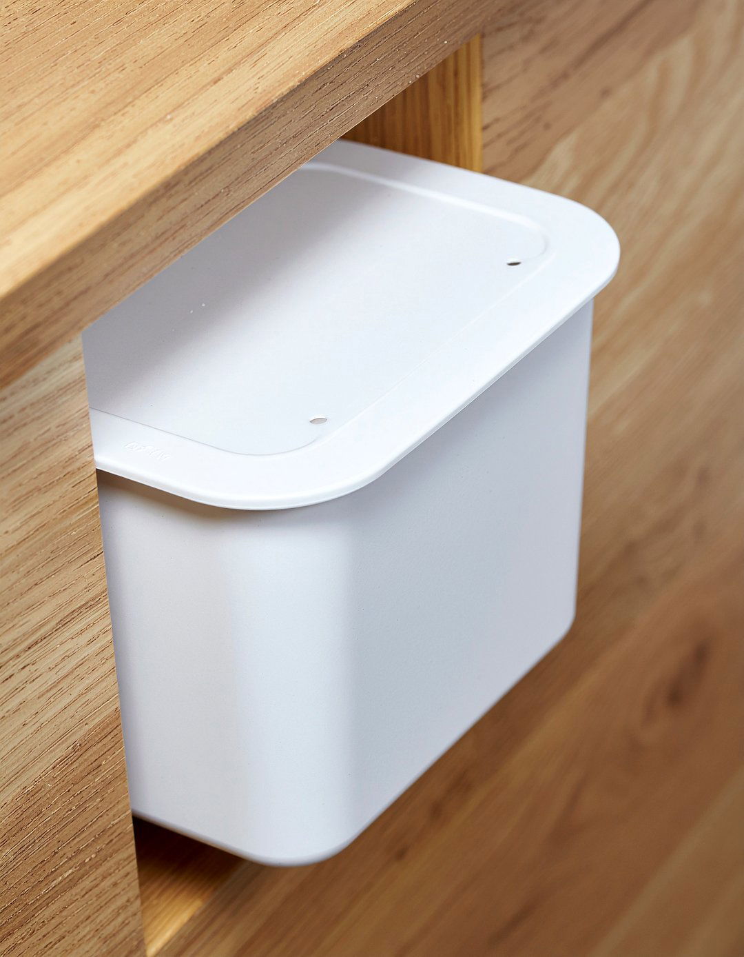 Adhesive Cabinet Door Bin - 30 bathroom cabinet organizer ideas