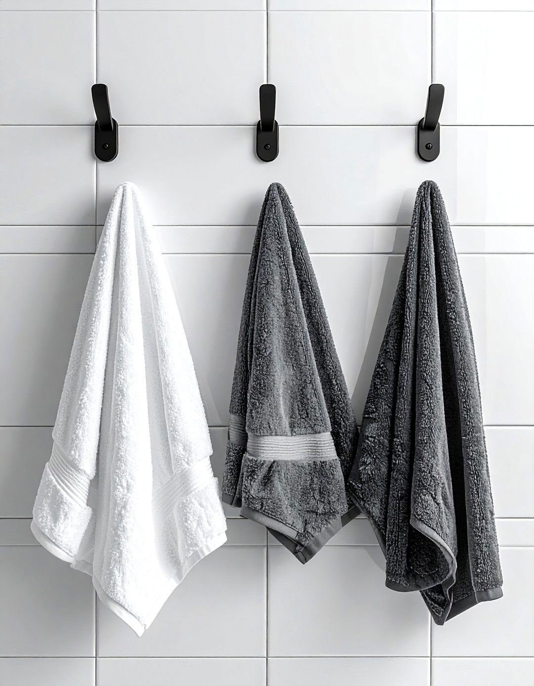 Adhesive wall hook - 30 bathroom storage hacks