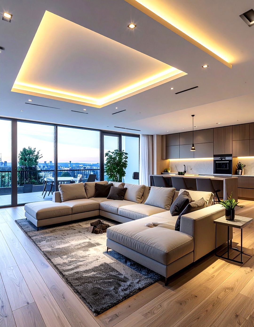 Adjustable Beam Recessed Lighting - 30 living room recessed lighting ideas