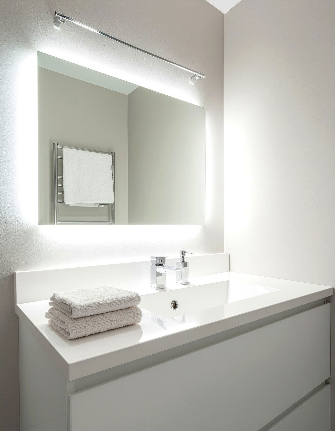 Adjustable Height Mirror - 30 bathroom for elderly ideas