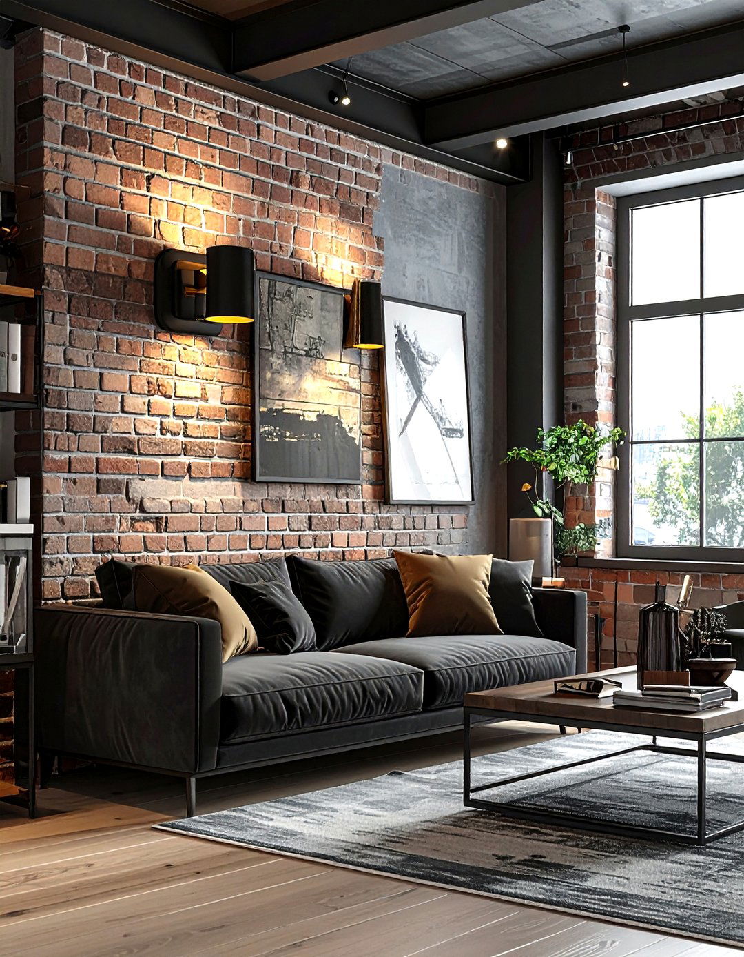 Adjustable Sconce - 30 living room task lighting ideas