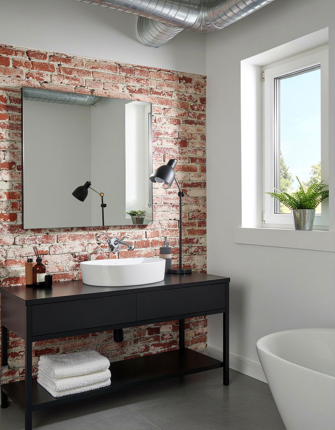 Adjustable Wall Lamp - 30 bathroom lighting accent ideas