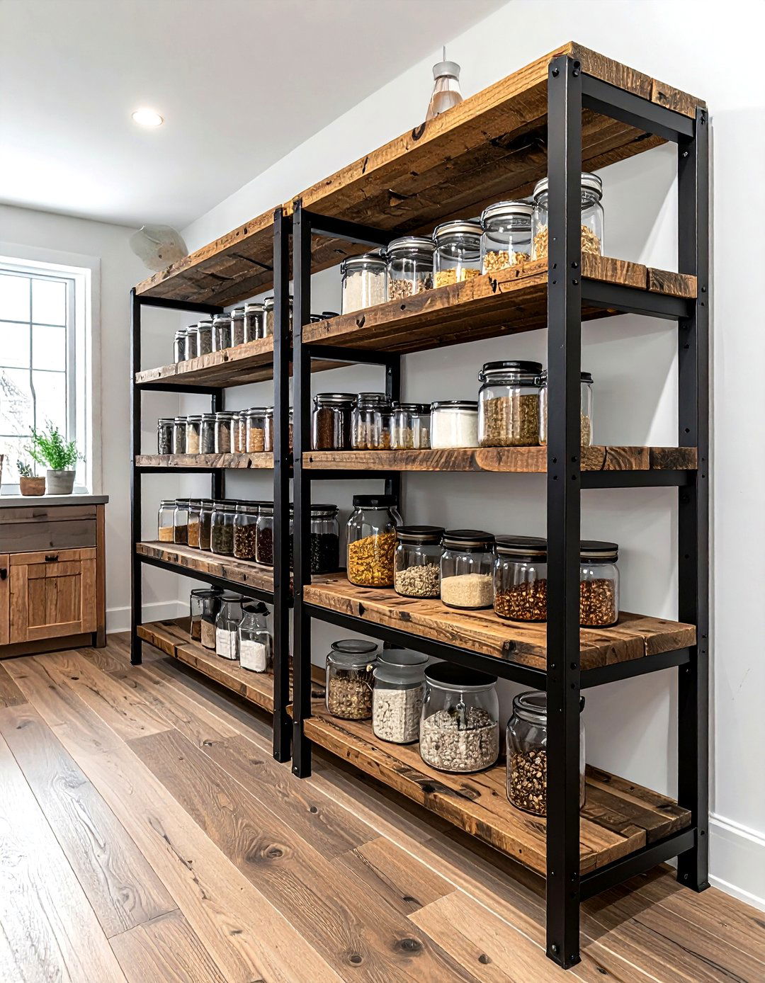 Adjustable pantry shelving - 30 reach-in pantry kitchen ideas