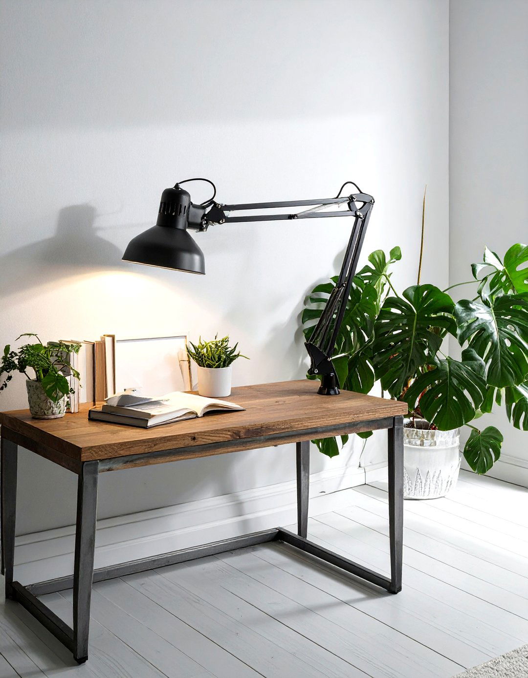 Adjustable swing arm light - 30 dining room lamp ideas